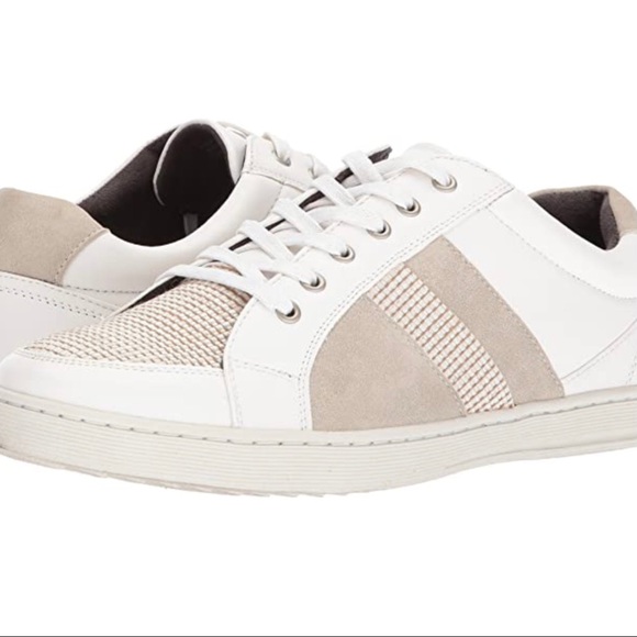 NEW Unlisted by Kenneth Cole Plott Men's Low Top Faux Leather Fashion Sneakers - Picture 8 of 9